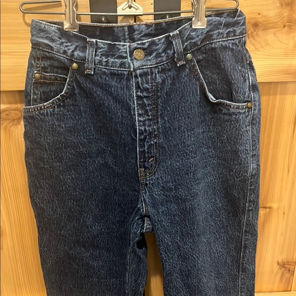 Levi's Dark Indigo Straight Leg Jeans - Picture 4 of 13